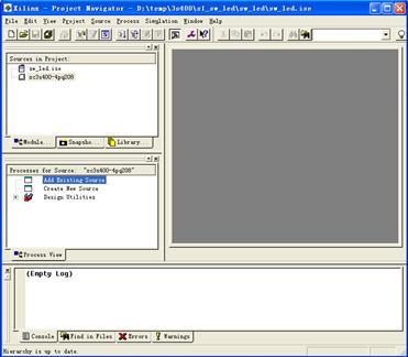图2.75 工程创建后的界面