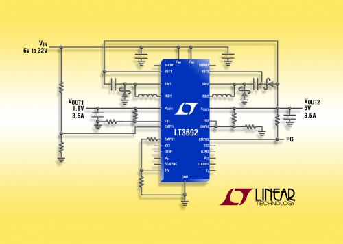 Ƭ˵36V 롢˫ͨ3.5A (IOUT) ѹDC/DCת