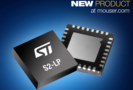 ST S2-LP Sub-1GHz�շ�����������ó���� ������ͨ�ŷ�Χ������Sigfox��׼