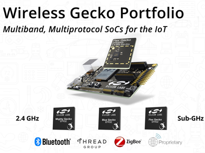 Silicon Labs多波段Wireless Gecko SoC开拓物联网新领域