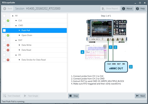 R&S RTOʾ֧eMMCǶʽý忨ӿһԲ֤