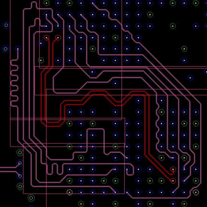 如何在区域规则中设置不同不同的间距规则？求解，谢谢. 微波EDA网